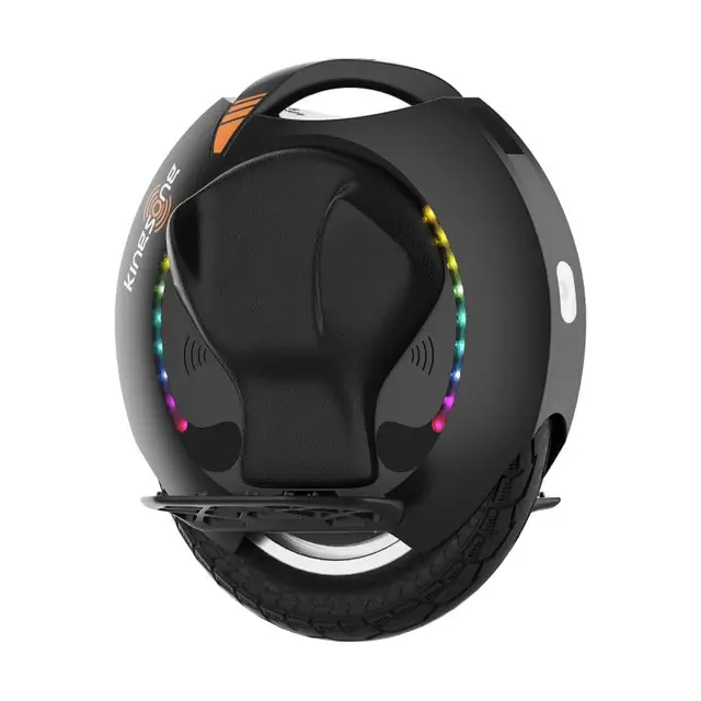 Elektrisches Einrad Kingsong KS-16S Pro 840 Wh, für Erwachsene, schwarz, 1200-W-Motor, Reichweite bis zu 75 km, auf 25 km/h begrenzt, 16-Zoll-Luftreifen, Lautsprecher und Bluetooth