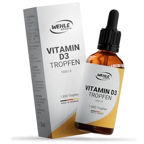 Wehle Sports D3 Vitamin D3 Tropfen
