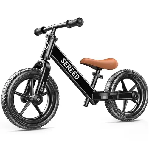 sereed kinder laufrad 11 zoll schwarz