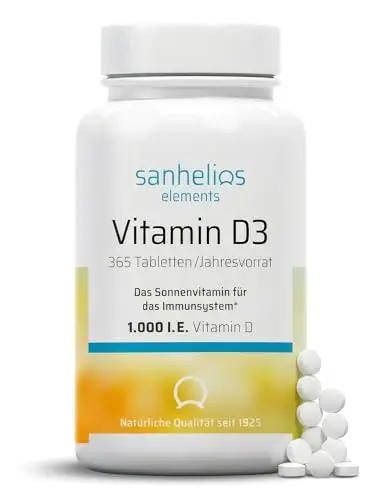 Sanhelios Vitamin D3 1000 I.E.