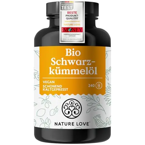 Nature Love Schwarzkümmelöl Kapseln