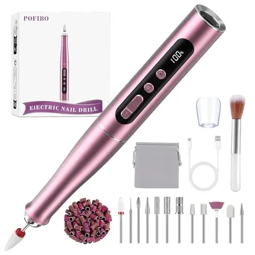 pofibo mz-qm001 nagelfräser kabellos