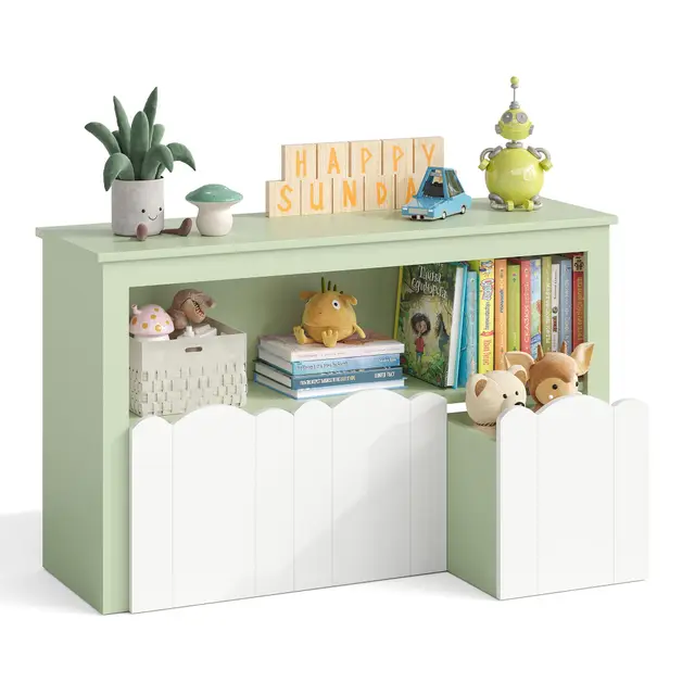 youdenova kinderregal 3 boxen rollen