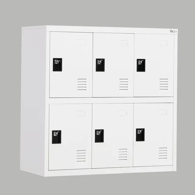 MECOLOR N6D Armoire metallique 6 portes