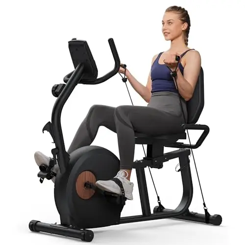MERACH Liegeergometer Liegefahrrad