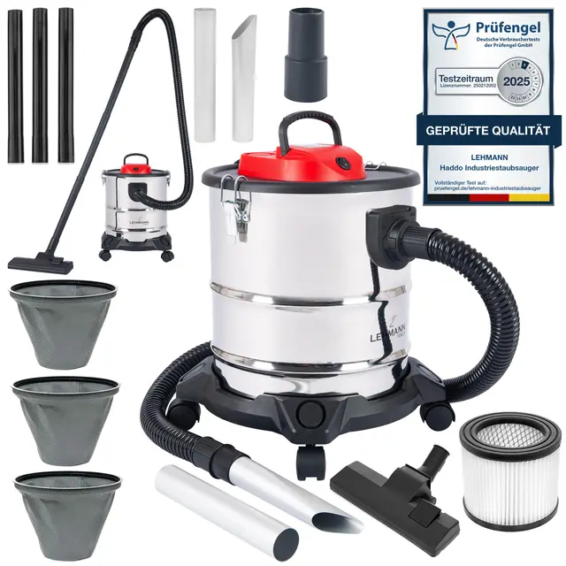 lehmann haddo industriestaubsauger 2000w