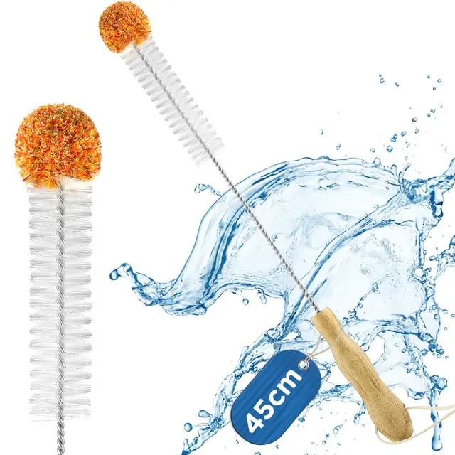 ecooe flaschenbürste 45cm edelstahl