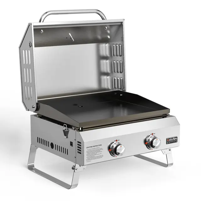 onlyfire plancha tischgasgrill