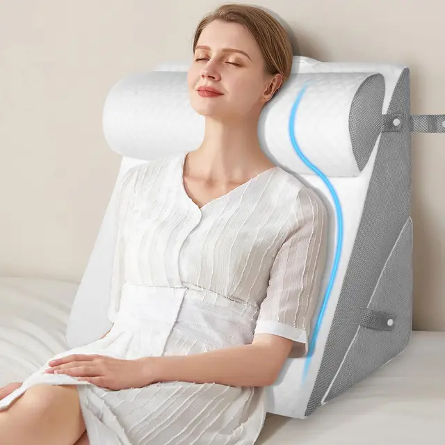 ezkamfort 3-in-1 keilkissen memoryschaum