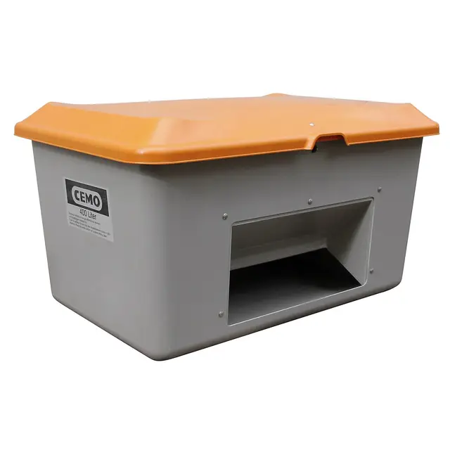 cemo 10570 gfk-streugutbehälter 400l