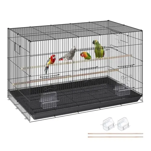 vevor vogelvoliere 76x46x45
