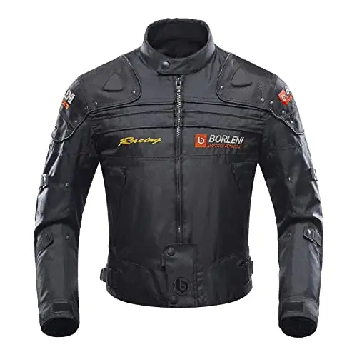 BORLENI Motorradjacke mit Protektoren