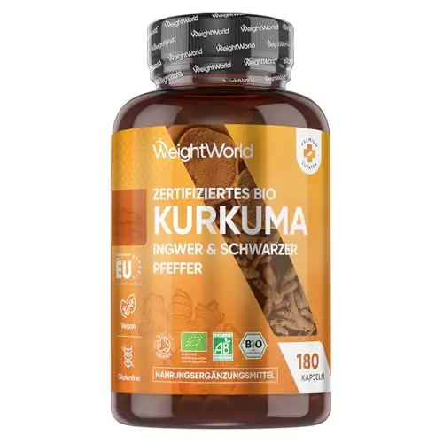 WeightWorld Kurkuma Kapseln Bio