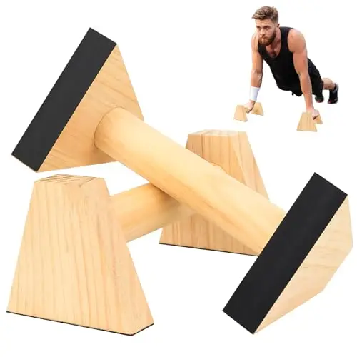 Hmkesoteric Holz Liegestützgriffe
