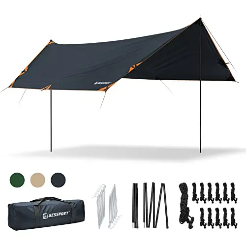 bessport tarp zeltplane 3x4 6m