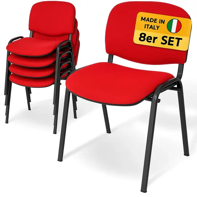 topsit besucherstühle 8er set