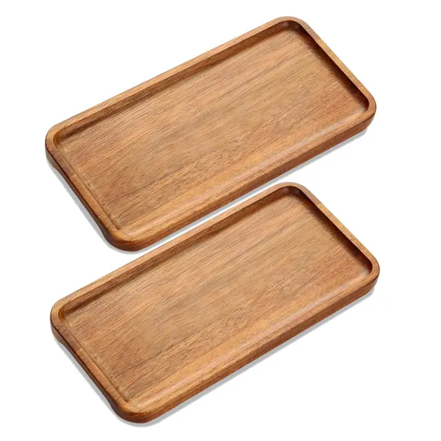 liwibet holztablett 2er set akazienholz