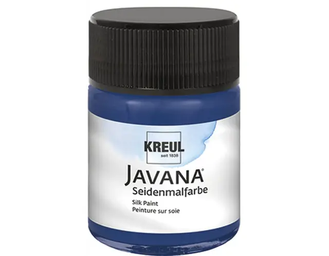 kreul javana seidenmalfarbe nachtblau