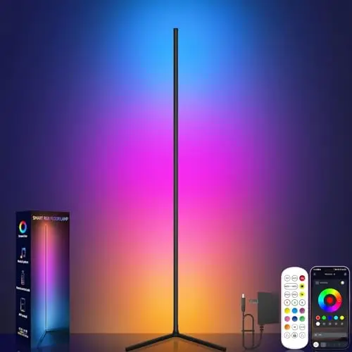 tyute led stehlampe rgb