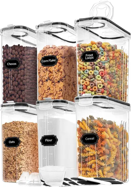skroam müsli behälter 6er set mit