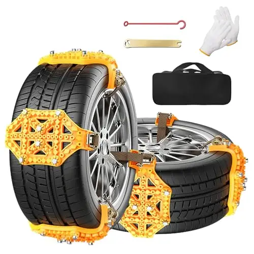 Kakveiai Universal Anfahrhilfe Schneeketten 8-teilig