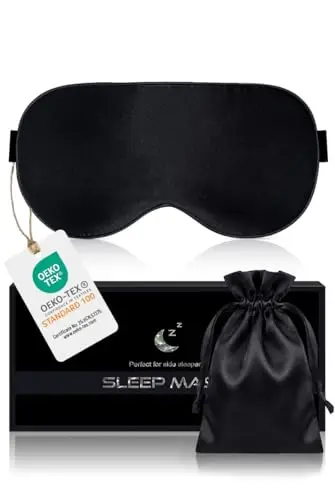 Aosun Schlafmaske 22mm Bio-Maulbeerseide