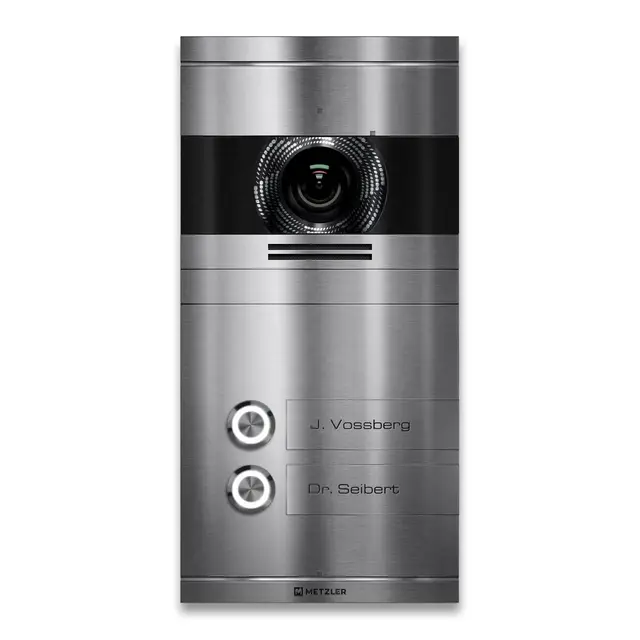 Metzler Video Türsprechanlage 2 Familienhaus FullHD 7"