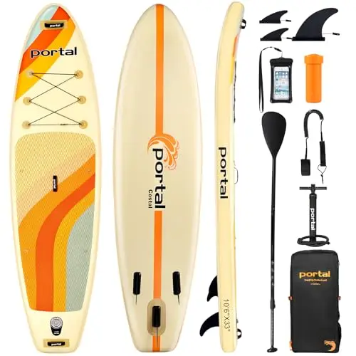 portal stand up paddle board 10'6x33x6