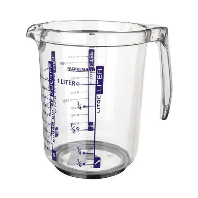 fackelmann profi messbecher 1 liter