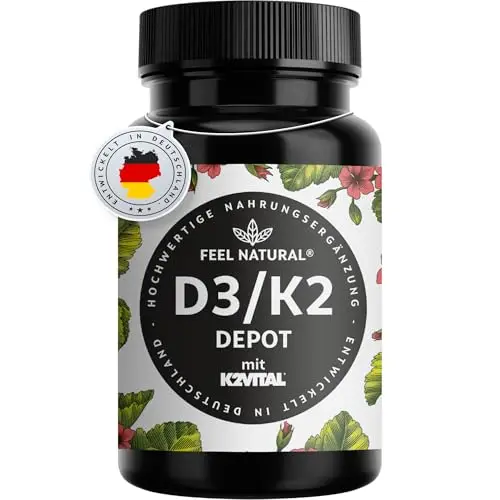 Feel Natural D3 K2 Depot 180 Tabletten