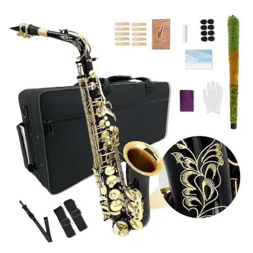 youngmonic altsaxophon anfänger-set es