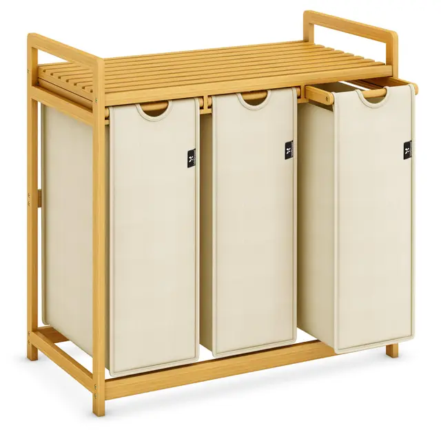 adel dream wäschekorb 150l 3 fächer