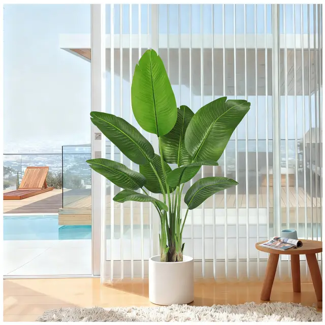 fsohoi paradiesvogel banane kunstbaum