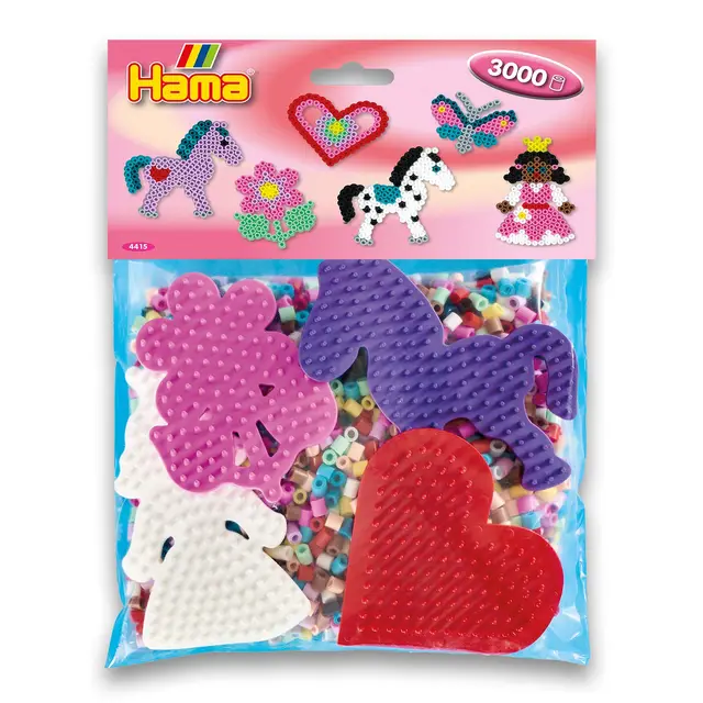 hama perlen 4415 set 3000 stück midi