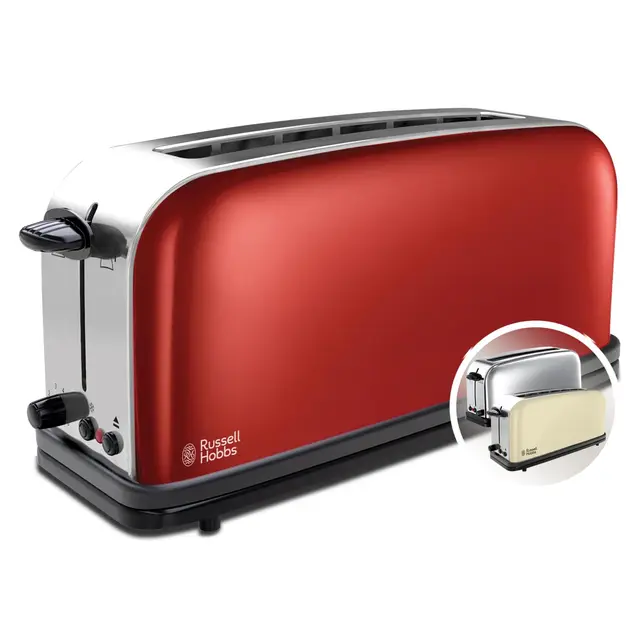 Russell Hobbs Colours+ Edelstahl Toaster