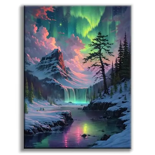 offito art aurora polarlicht 5d diamond