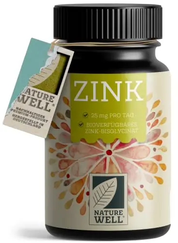 NatureWell Zink 25mg Tabletten