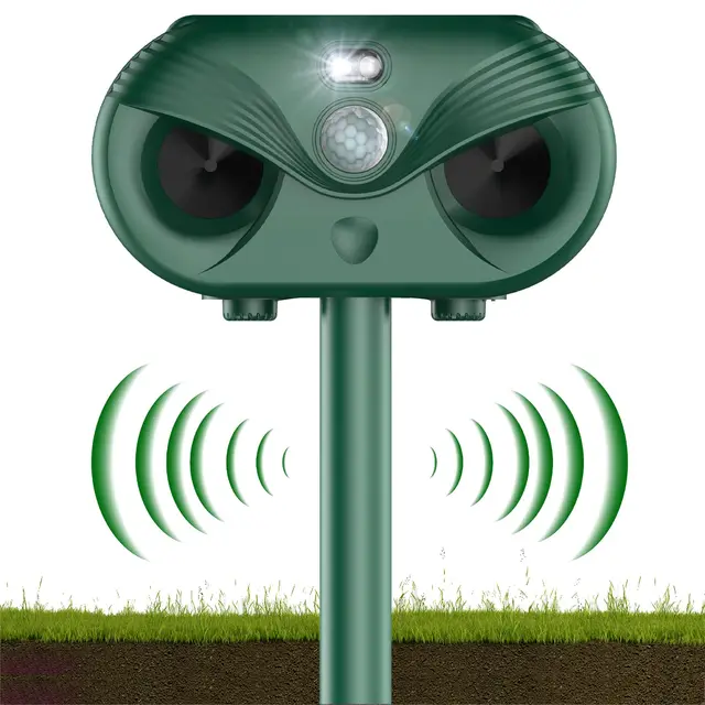 heegff katzenschreck ultraschall solar