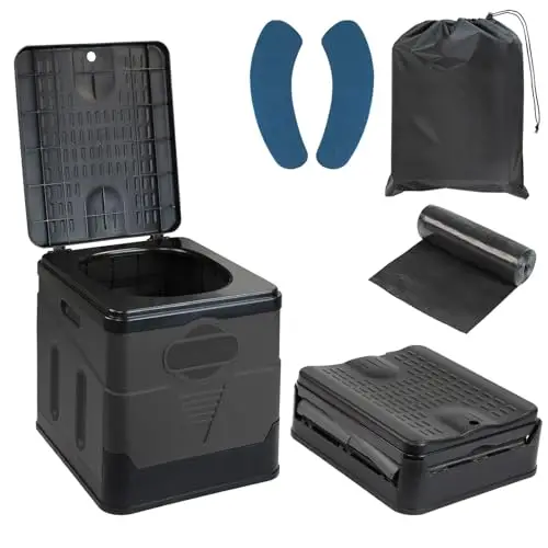 Montafox Faltbare Campingtoilette