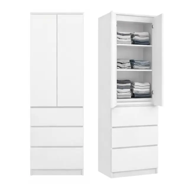 home collective kleiderschrank 2-türig