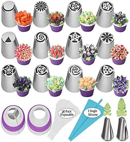 yigeyi russische spritztüllen set 27