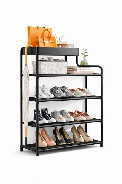 elno schuhregal 21cm schwarz