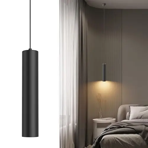 klighten pendelleuchte gu10 zylinder 5w