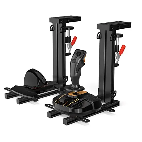 DIWANGUS Hotas Tischhalterung für Thrustmaster T.16000M FCS HOTAS/T Flight HOTAS/Warthog,Keine Installation Joystick Logitech X56/X52/X52 Pro - 2 Stück