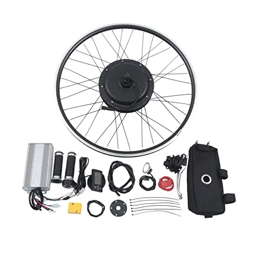 MccoMMon 1500W 48V 26“ Hinterrad E-Bike Umbausatz,LCD Hinterrad E-Bike,für Hinterrad,Vorderrad
