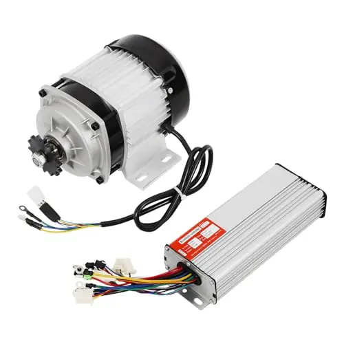 Elektromotor 48V 750W Brushless Motor Mit Controller 3100RPM 3-Gang-Getriebe Geeignet Für Elektro-Dreirad Elektroroller