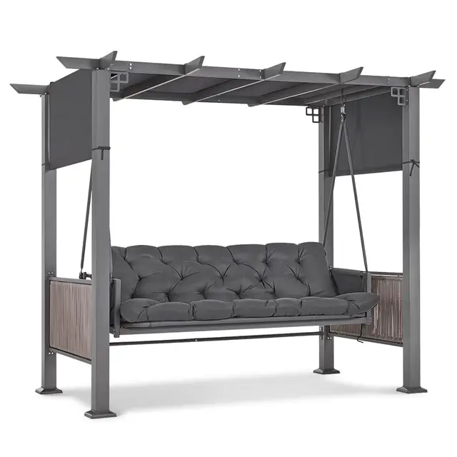 m mcombo pergola hollywoodschaukel
