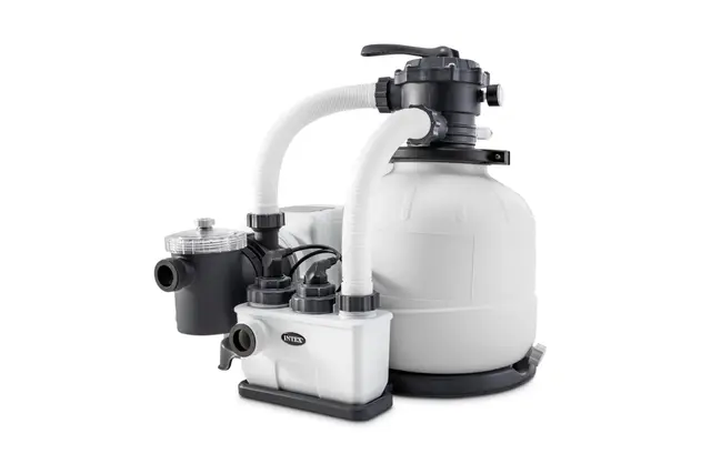 intex qx2100 sandfilterpumpe salzwasser