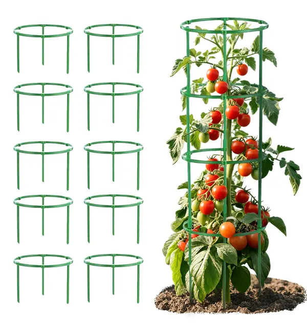glvomazty tomaten rankhilfe 10er set