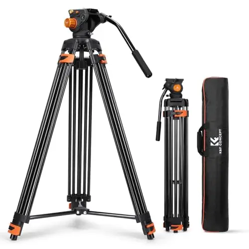 K&F CONCEPT VA3+BV70 Videostativ